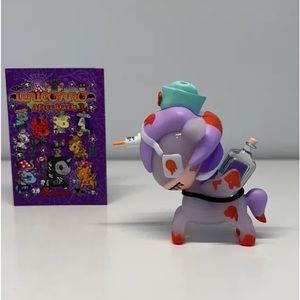 Tokidoki Unicorno After Dark Series 3 | NURSE NOIR | Blind Box Design Toy Figure